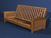 Made-in-America Futon Frame